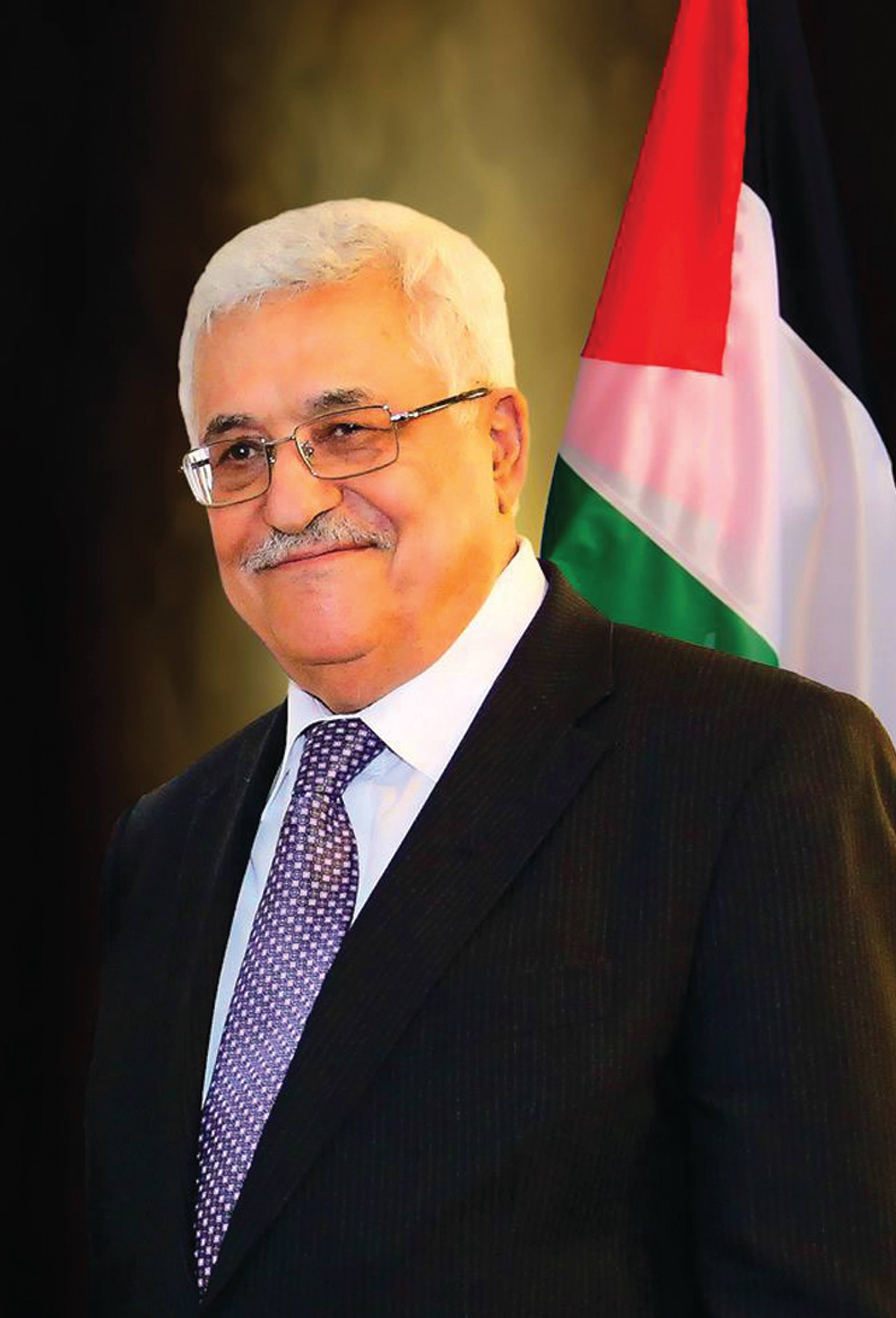 Palestinian President Mahmoud Abbas.